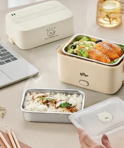 Hộp Cơm Cắm Điện Bear LB-4H12C 1.2L Hộp Cơm Giữ Nhiệt Hộp Cơm Hộp Đựng Cơm Hộp Cơm Văn Phòng Hộp Đựng Cơm Giữ Nhiệt