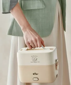 Hộp Cơm Cắm Điện Bear LB-4H12C 1.2L Hộp Cơm Giữ Nhiệt Hộp Cơm Hộp Đựng Cơm Hộp Cơm Văn Phòng Hộp Đựng Cơm Giữ Nhiệt