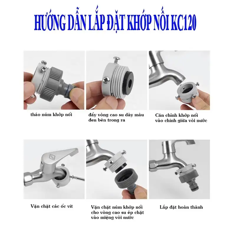 Khớp nối nhanh KC120