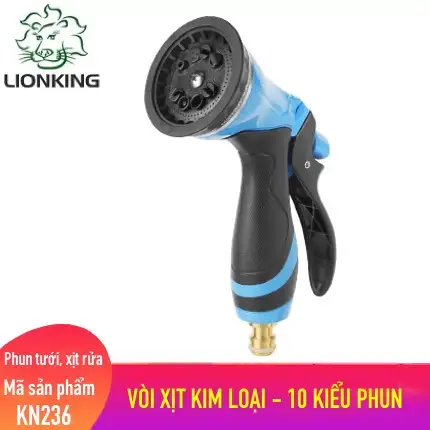 Vòi kim loại 10 tia