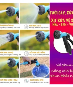 Vòi tưới cây Lionking. Ống nước kết cấu 3 lớp chống gập, chống xoắn