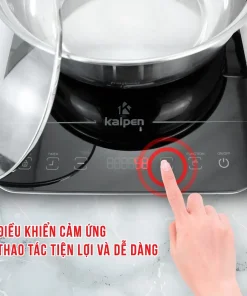 Bếp Điện Bếp Từ Đơn Cao Cấp IK3 Mâm Từ Kép 2000W Chính Hãng KALPEN Bảo Hành 2 Năm