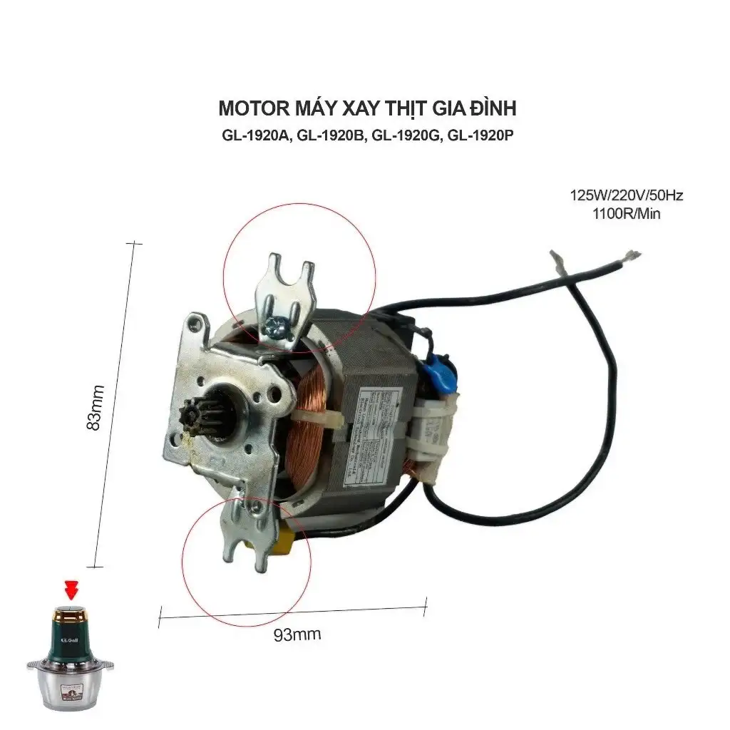 Motor xay thịt