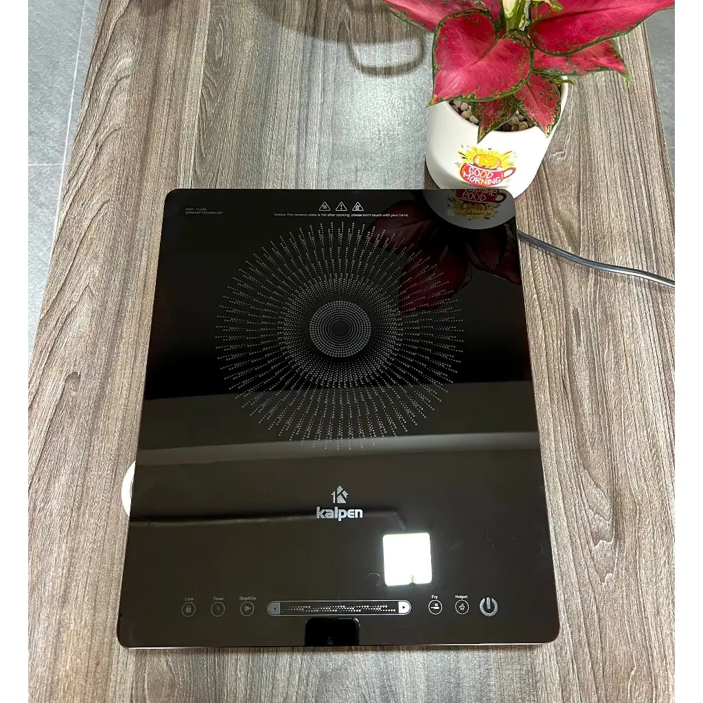 Bếp Điện Bếp Từ Đơn Cao Cấp ICK-1613 Mâm Từ Kép 2000W Bếp Điện Bếp Từ Đơn Cao Cấp ICK-1613 Mâm Từ Kép 2000W - Ảnh 6