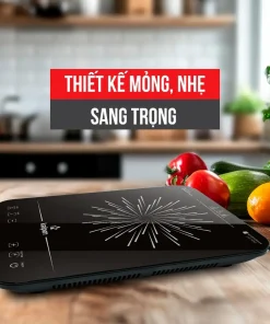 Alternative view of Bếp Điện Bếp Từ Đơn Cao Cấp IK3 Mâm Từ Kép 2000W Chính Hãng KALPEN Bảo Hành 2 Năm