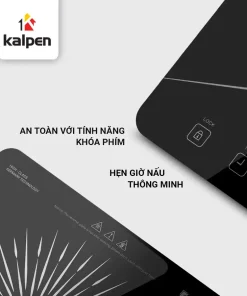Bếp từ đơn cao cấp Kalpen ICK-1616 2200W - Hàng chính hãng