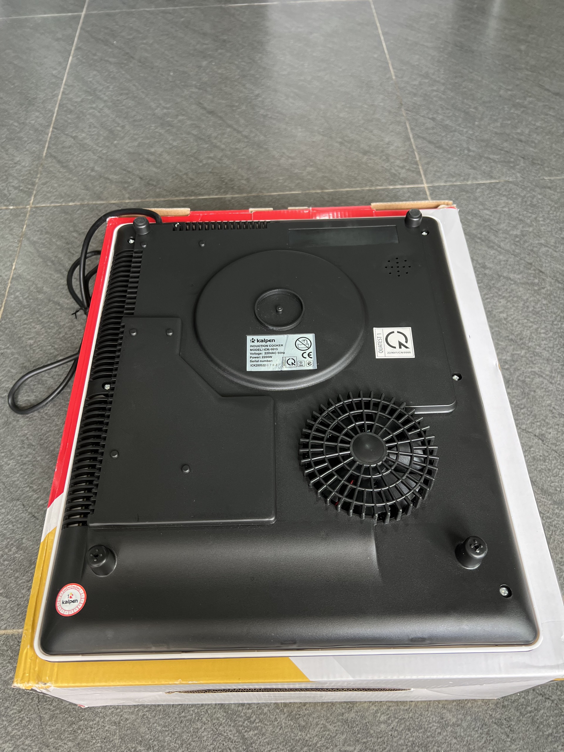 Bếp từ đơn Kalpen ICK-1613 Hàng chính hãng Bếp từ đơn Kalpen ICK-1613 Hàng chính hãng