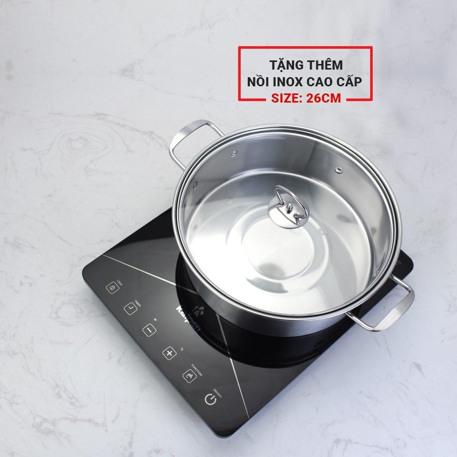 Bếp từ đơn cao cấp Kalpen ICK-1616 2200W - Hàng chính hãng