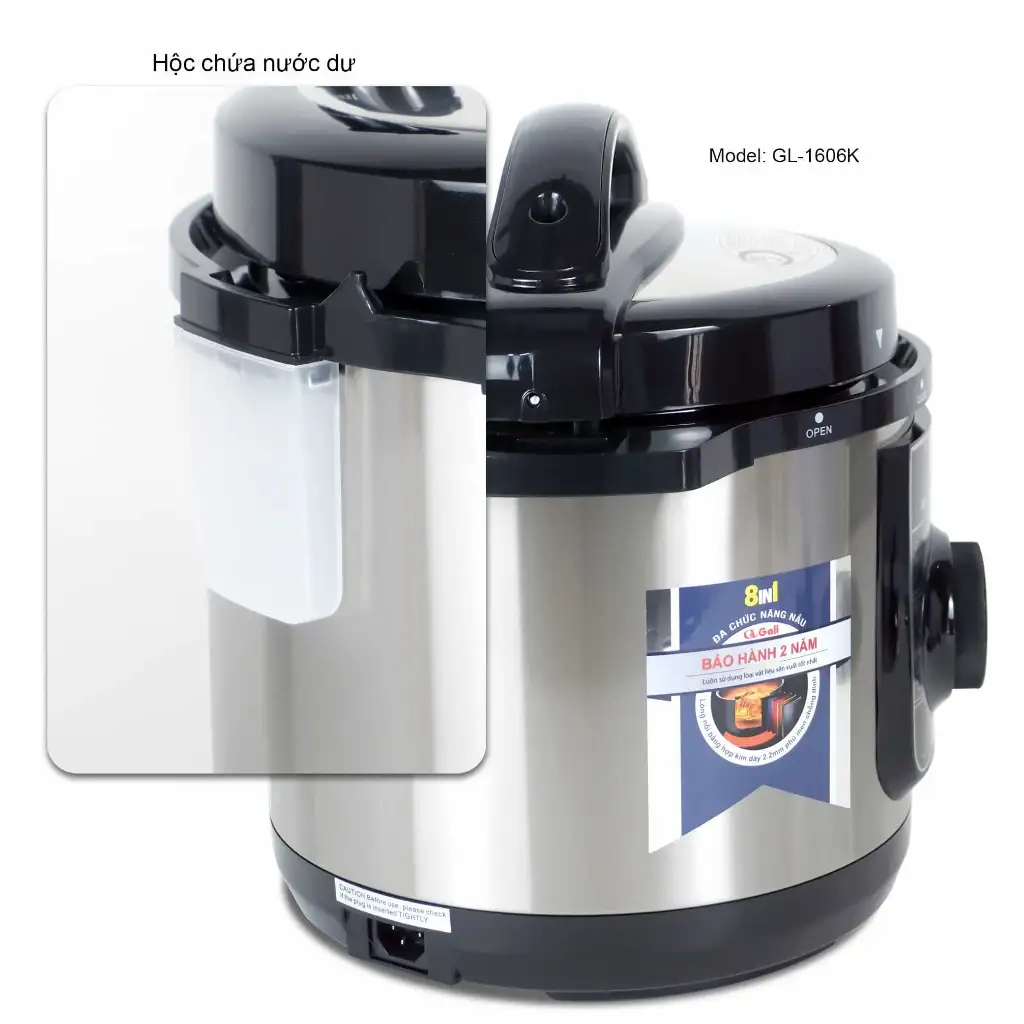 Ruột nồi áp suất đa năng 6 lít tráng men chống dính cao cấp Lòng nồi áp suất Ruột nồi áp suất đa năng 6 lít tráng men chống dính cao cấp Lòng nồi áp suất - Ảnh 7