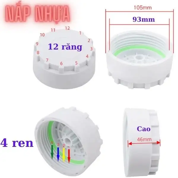 NẮP MÁY LỌC NƯỚC GALI GL-3005 - NẮP BẰNG NHỰA NGUYÊN SINH CAO CẤP. HÀNG NHẬP KHẨU CHÍNH HÃNG NẮP MÁY LỌC NƯỚC GALI GL-3005 - NẮP BẰNG NHỰA NGUYÊN SINH CAO CẤP. HÀNG NHẬP KHẨU CHÍNH HÃNG - Ảnh 5