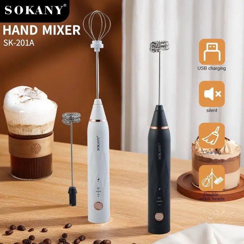 Máy tạo bọt cafe ,máy đánh trứng pin sạc USB Máy tạo bọt cafe ,máy đánh trứng pin sạc USB - Ảnh 5