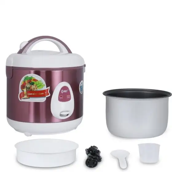 Nồi cơm điện nắp gài comet 1 lít - HÀNG CHÍNH HÃNG Nồi cơm điện nắp gài comet 1 lít - HÀNG CHÍNH HÃNG - Ảnh 3