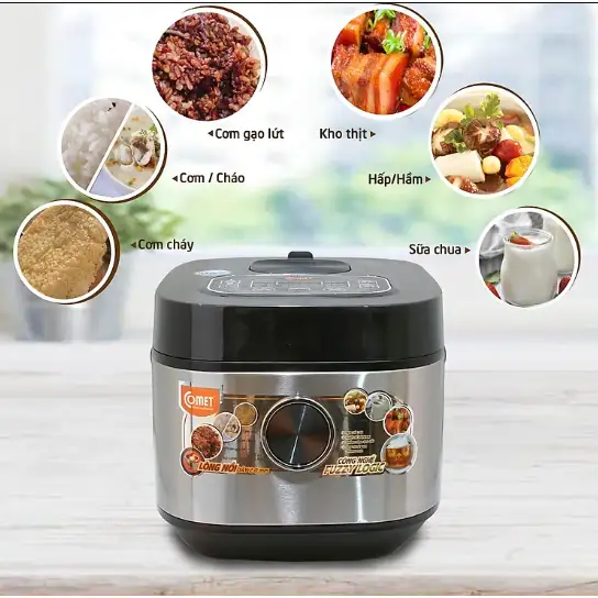 Nồi cơm điện tử Comet CM8088 Nồi cơm điện tử Comet CM8088 - Ảnh 3