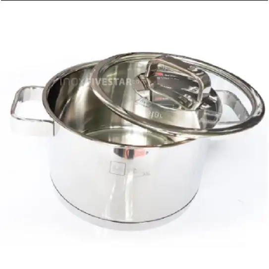Alternative view of NỒI FIVESTAR 18CM QUAI VUÔNG NẮP HÍNH INOX 304