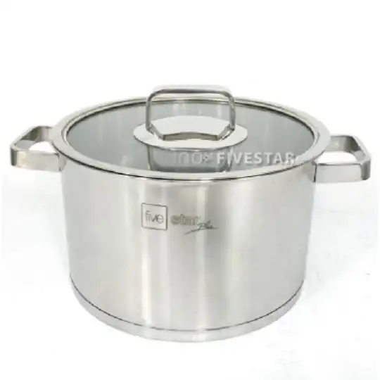 NỒI QUAI VUÔNG FIVESTAR 20CM INOX (304)