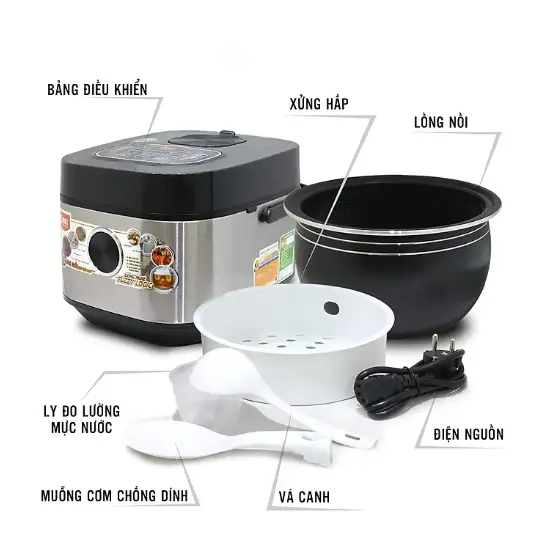 Nồi cơm điện tử Comet CM8088 Nồi cơm điện tử Comet CM8088 - Ảnh 7