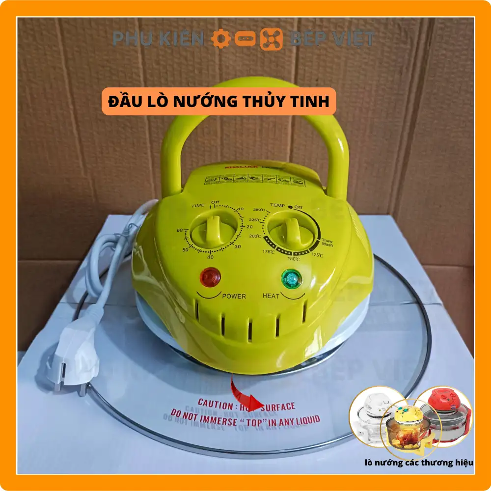 Thân lò nướng thủy tinh 12-> 17L dùng được cho tất cả lò nướng khác trên thị trường Thân lò nướng thủy tinh 12-> 17L dùng được cho tất cả lò nướng khác trên thị trường - Ảnh 4