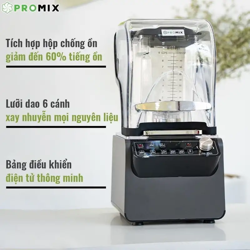 Cối máy xay Promix PM-9003 hàng chính hãng Cối máy xay Promix PM-9003 hàng chính hãng - Ảnh 3
