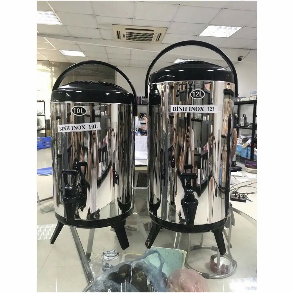 Bình Ủ Trà, Bình Giữ Nhiệt, Bình Giữ Nước Nóng Lạnh Loại 6 Lít, 8 Lít, 10 Lít, 12 Lít Bình Ủ Trà, Bình Giữ Nhiệt, Bình Giữ Nước Nóng Lạnh Loại 6 Lít, 8 Lít, 10 Lít, 12 Lít - Ảnh 9