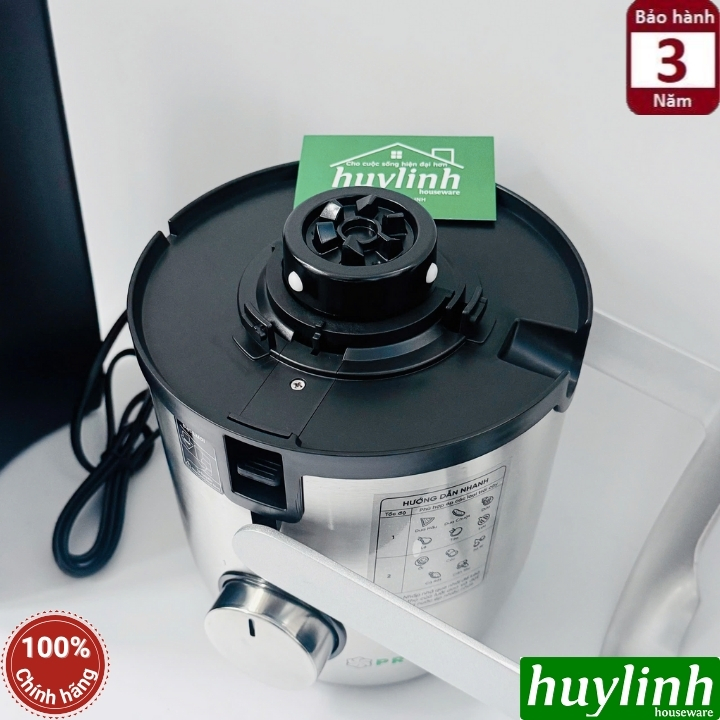 Máy ép nhanh thế hệ mới Promix PFJ-12 - 1200W - Lưới ép trái cây mịn hơn 0.3mm - Máy ép hoa quả cho kinh doanh