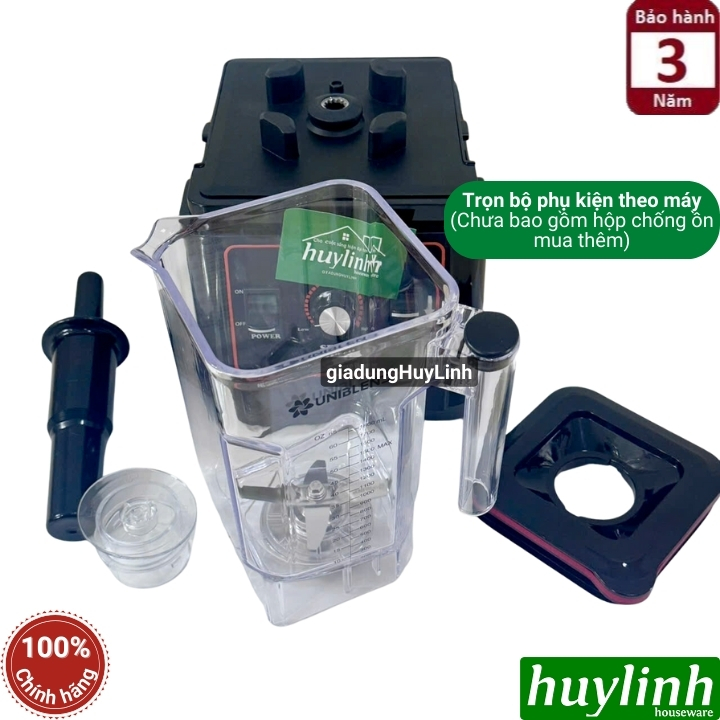 Máy xay sinh tố công nghiệp Uniblend UBS-712 [One Touch - UB-712 PLUS ]- Công suất 1680W - Dung tích 1.8 lít
