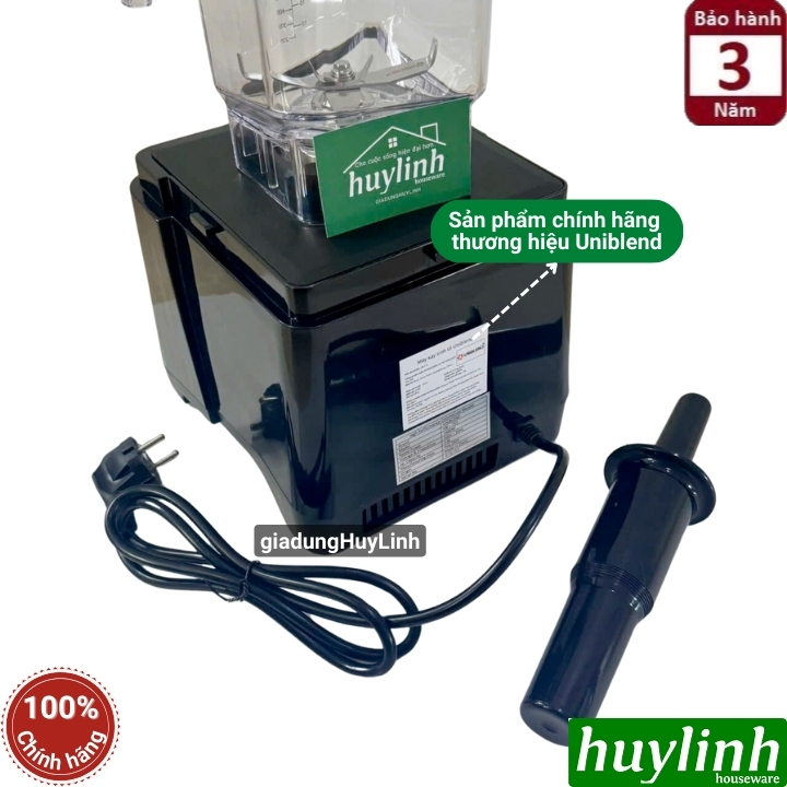 Máy xay sinh tố công nghiệp Uniblend UBS-712 [One Touch - UB-712 PLUS ]- Công suất 1680W - Dung tích 1.8 lít