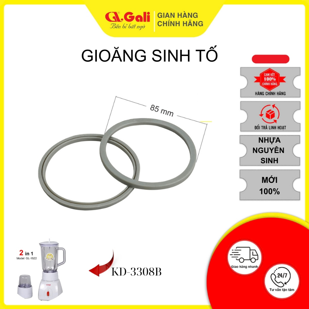 Linh Kiện Cối Xay Máy Sinh Tố Gali GL-6502 – 1.5 Lít  – Hàng Nhập Khẩu Chính Hãng - Ảnh 6
